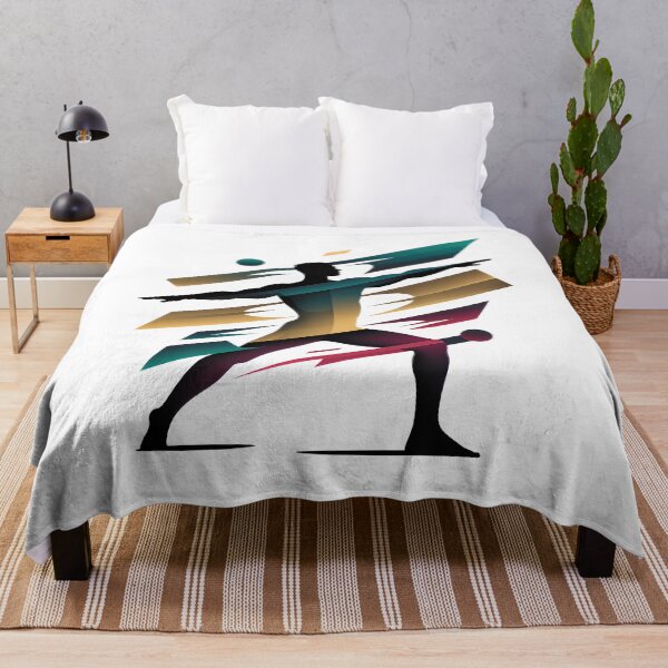Item preview, Abstract Yoga Art Geometric Warrior Motion designed and sold by 108stillness.