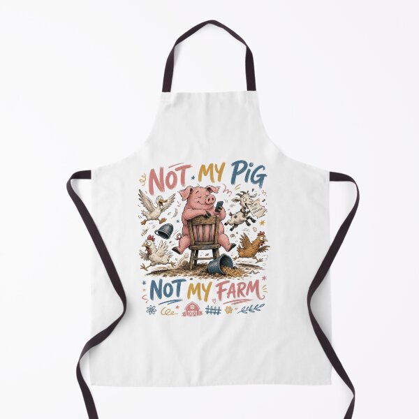 Item preview, Funny Pig Farm Chaos Humor Gift for Pig Lovers designed and sold by ice-apparel.