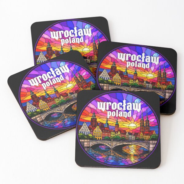 Item preview, Wroclaw Poland Stained Glass Travel designed and sold by TomFrontierArt.