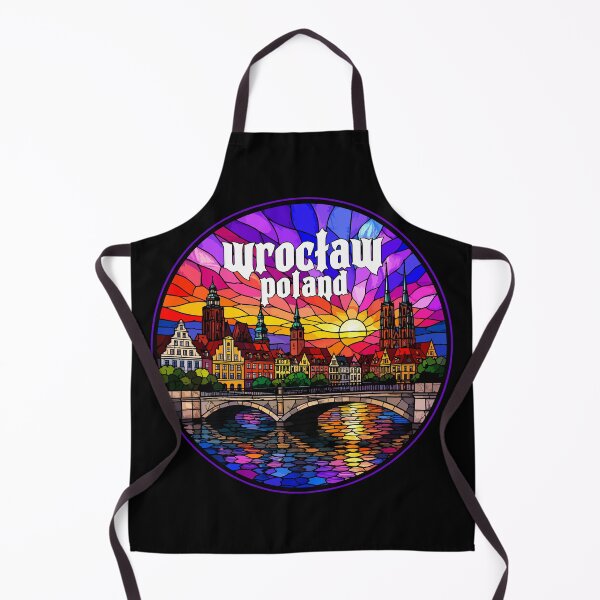 Item preview, Wroclaw Poland Stained Glass Travel designed and sold by TomFrontierArt.
