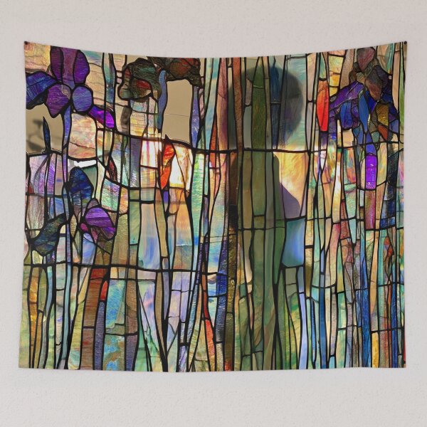 Item preview, Nouvessence - Hidden Woman among Lilies and Irises in Art Nouveau (3/44) designed and sold by sabantha.