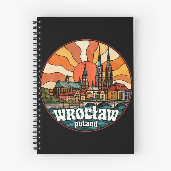 Item preview, Wroclaw Poland Stained Glass Art Travel designed and sold by TomFrontierArt.