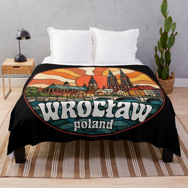 Item preview, Wroclaw Poland Stained Glass Art Travel designed and sold by TomFrontierArt.