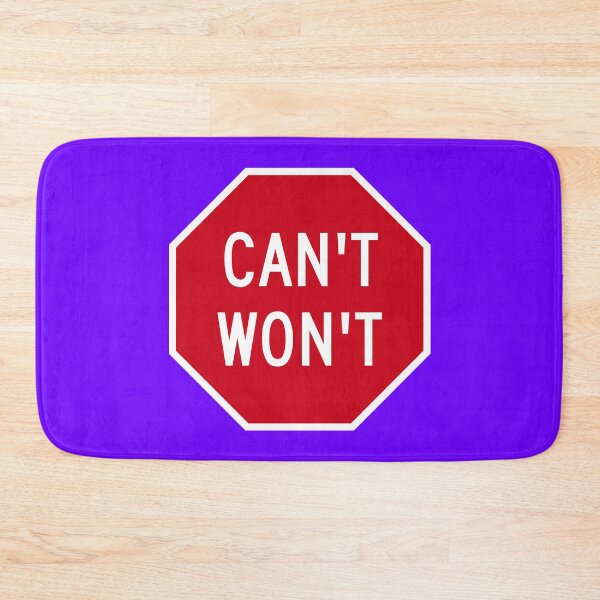 Item preview, Can’t Stop Won't Stop designed and sold by Karate Octopus.