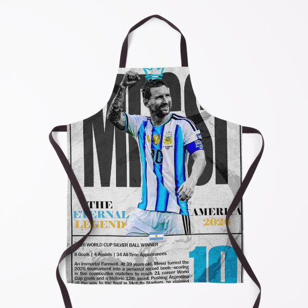 Item preview, The Final Chapter Of Argentinian No 10 Sky Blue Retro Football Poster 2026 designed and sold by Af-RT10.