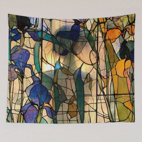 Item preview, Nouvessence - Hidden Woman among Lilies and Irises in Art Nouveau (4/44) designed and sold by sabantha.