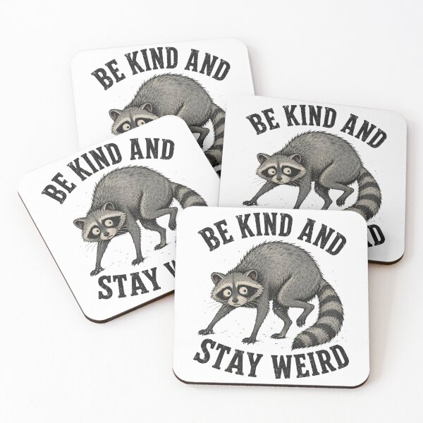 Item preview, BE KIND AND STAY WEIRD designed and sold by bobcatmarty.
