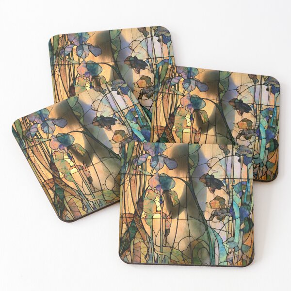 Item preview, Nouvessence - Hidden Woman among Lilies and Irises in Art Nouveau (5/44) designed and sold by sabantha.
