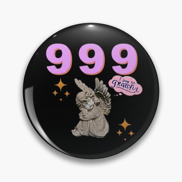 Item preview, 999 Angel Number Design | Aesthetic | Manifest | Manifestation | Grateful | Angels | Spiritual | Gratitude Journals | Pink |  tshirts, mugs, stickers, posters designed and sold by TeenLake.
