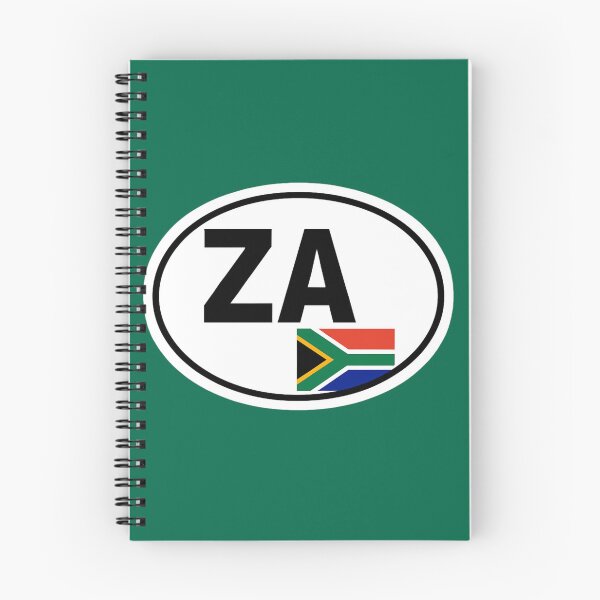 Item preview, ZA South Africa Car Oval Sticker designed and sold by The Digital Compass.