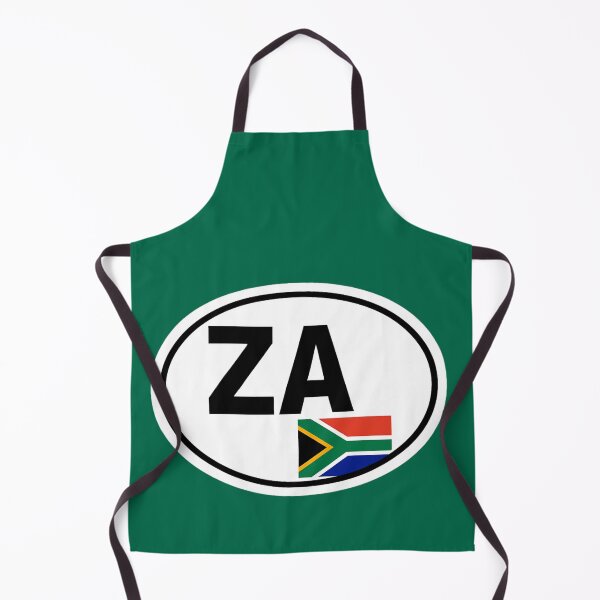 Item preview, ZA South Africa Car Oval Sticker designed and sold by The Digital Compass.