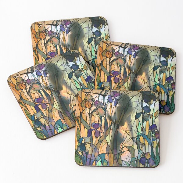 Item preview, Nouvessence - Hidden Woman among Lilies and Irises in Art Nouveau (6/44) designed and sold by sabantha.