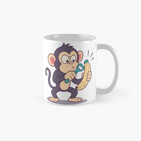 Item preview, Funny Monkey Banana Problem designed and sold by Catchy-Couture.