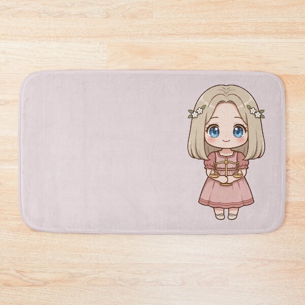 Item preview, Cute Libra Zodiac Girl – Chibi Balance Astrology designed and sold by Alcyone-Blue.