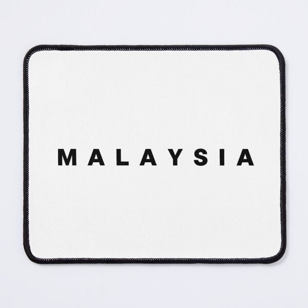 Item preview, M-A-L-A-Y-S-I-A – Minimal Malaysia Typography designed and sold by ZKYss-Design.