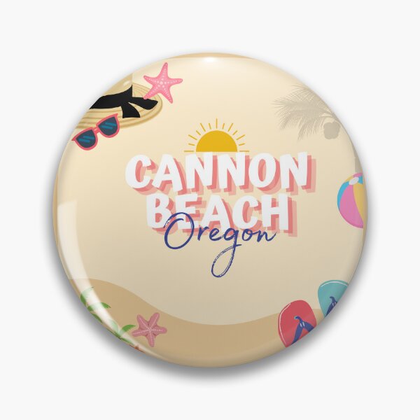 Item preview, Cannon Beach Oregon Beach Art | Vacation Souvenir Design designed and sold by DonnaRaine.