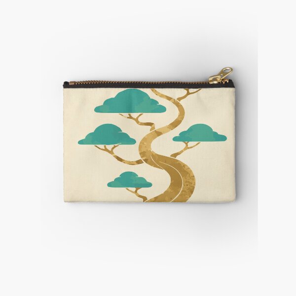Item preview, Golden Geometric Bonsai - Minimalist Zen Feng Shui Art designed and sold by CharaFei.Art.