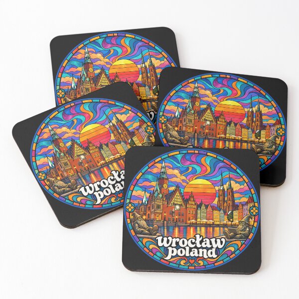 Item preview, Wroclaw Poland Stained Glass designed and sold by TomFrontierArt.