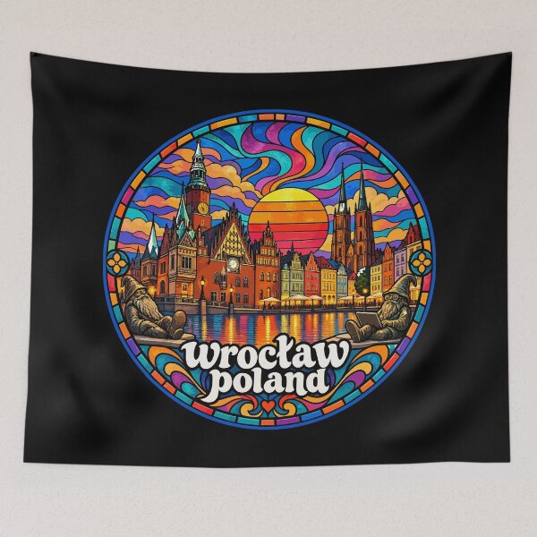 Item preview, Wroclaw Poland Stained Glass designed and sold by TomFrontierArt.