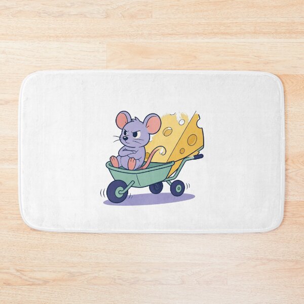 Item preview, Funny Mouse And Giant Cheese designed and sold by Catchy-Couture.