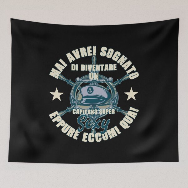 Item preview, Capitano Marinaio Nautica Mare Divertente Capitano designed and sold by Lenny Stahl.