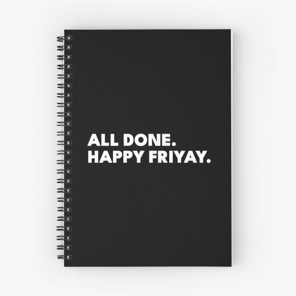 Item preview, All Done Happy Friyay – Special Education SPED Teacher designed and sold by AnnSign.