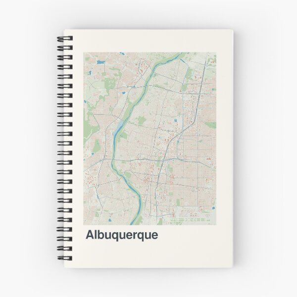 Item preview, Albuquerque Minimalistic Map Art designed and sold by MapsNerd.