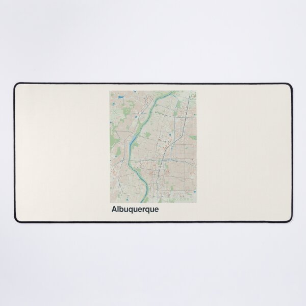 Item preview, Albuquerque Minimalistic Map Art designed and sold by MapsNerd.
