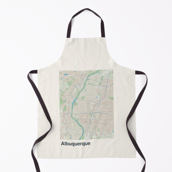 Item preview, Mapa minimalista de Albuquerque designed and sold by MapsNerd.