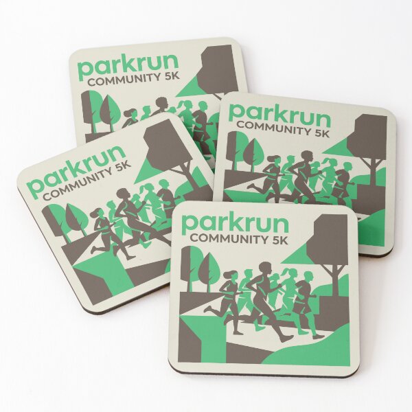 Item preview, Parkrun Community 5K Group Running Club Vector Art designed and sold by KiwiRider.