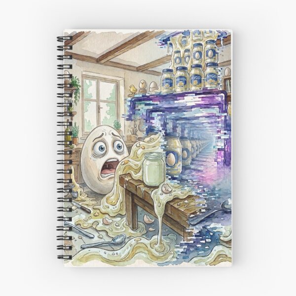Item preview, Infinite Mayonnaise Glitch designed and sold by Realm of Creations.