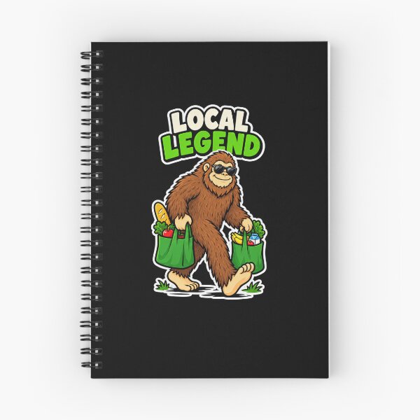 Item preview, Funny Local Bigfoot Grocery Shopping Humor Art designed and sold by elderberry.