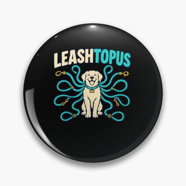 Item preview, Funny LEASHTOPUS Dog Walker Octopus Leash Pun Art designed and sold by elderberry.