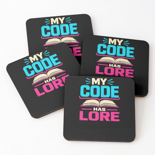 Item preview, My Code Has Lore Funny Programming Book Graphic designed and sold by elderberry.