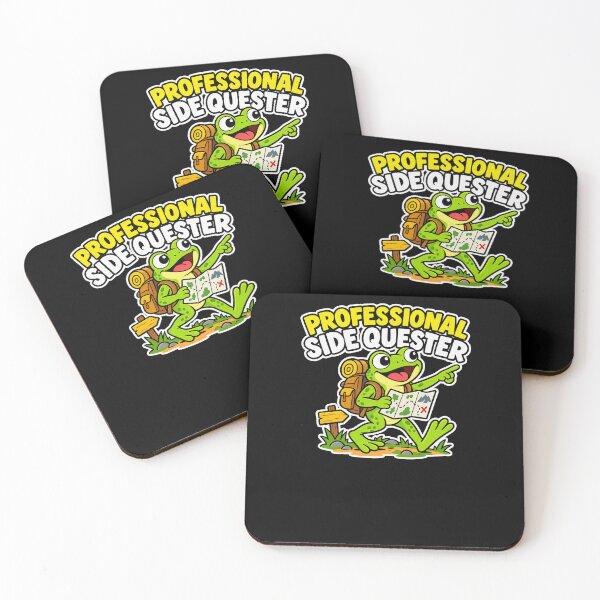 Item preview, Professional Side Quester Frog Explorer designed and sold by elderberry.