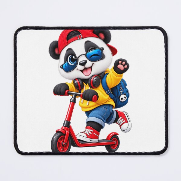 Item preview, Cool Panda Ride – Cute Scooter Adventure designed and sold by ✨ Daily Vibe Studio ✨.