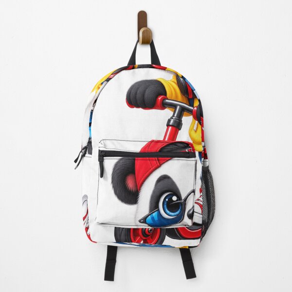 Aperçu de l'œuvre Cool Panda Ride – Une adorable aventure en scooter créée et vendue par ✨ Daily Vibe Studio ✨.