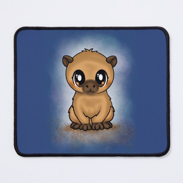 Item preview, cute kawaii Capybara designed and sold by Pezi-Creation.