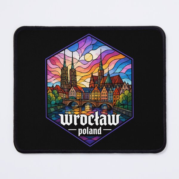Item preview, Wroclaw Poland Stained Glass Art designed and sold by TomFrontierArt.