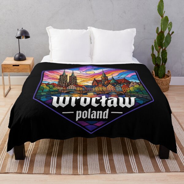 Item preview, Wroclaw Poland Stained Glass Art designed and sold by TomFrontierArt.