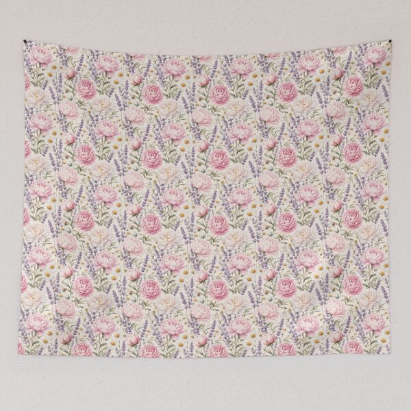 Item preview, Wildflower Bouquet Cottagecore Pattern designed and sold by Inkworksbyshery.