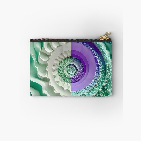 Item preview, Duality of Mint Waves and Lavender Beads designed and sold by Vicky Brago-Mitchell®.