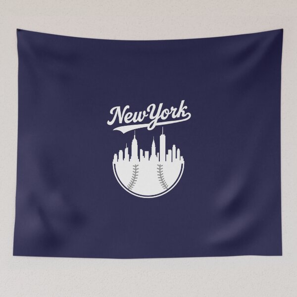 Item preview, New York Baseball The City Plays NYC Skyline designed and sold by MASMUS27.