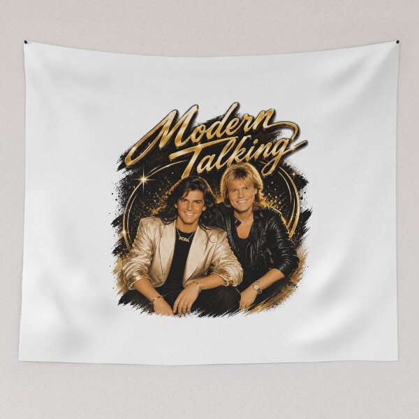 Item preview, Modern talking punk band vintage artwork designed and sold by shirtgrass.