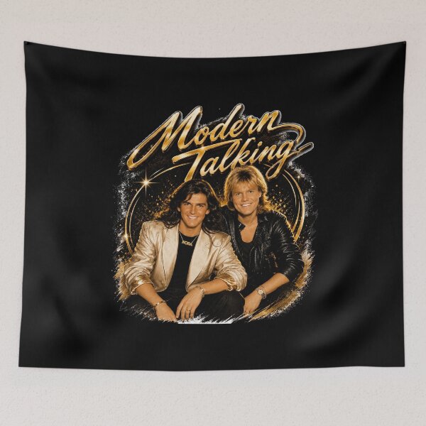 Item preview, Modern talking punk band vintage artwork designed and sold by shirtgrass.