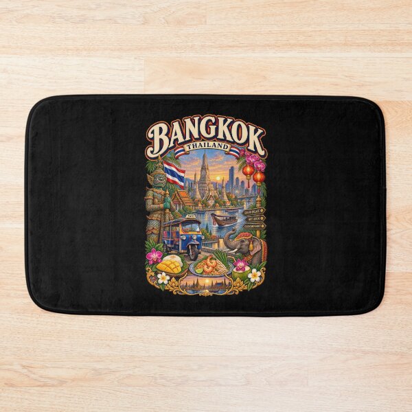 Item preview, Bangkok – Golden Temples designed and sold by RockitBaby.