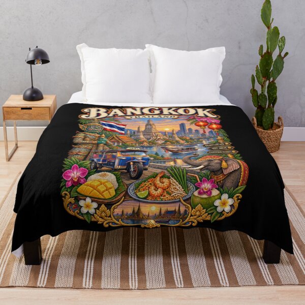 Item preview, Bangkok – Golden Temples designed and sold by RockitBaby.