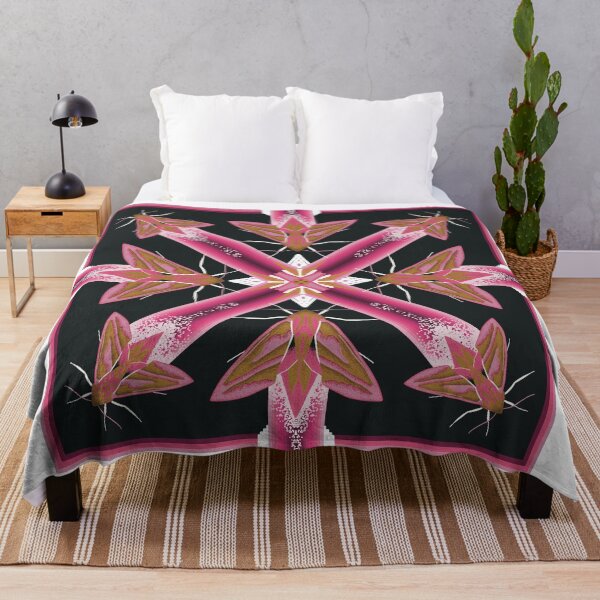 Item preview, Elephant Hawk Moth Symmetry designed and sold by Olenka.