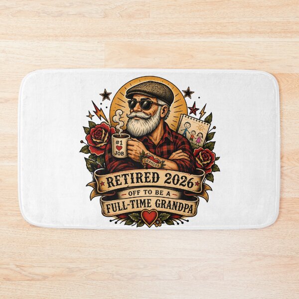 Item preview, Retired 2026 Off To Be A Full-Time Grandpa - Funny Cool Grandpa Retirement Gift designed and sold by Neurospicy Trolls.