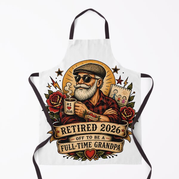 Item preview, Retired 2026 Off To Be A Full-Time Grandpa - Funny Cool Grandpa Retirement Gift designed and sold by Neurospicy Trolls.